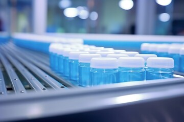 close up manufacture of medicines in the Modern Pharmaceutical Factory