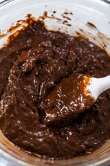 Homemade chocolate peanut butter fudge