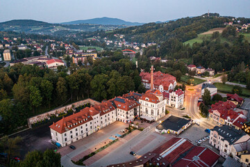 Miasteczko, Limanowa, świt, lato, Małopolska, Poland , EU. © Maciej G. Szling