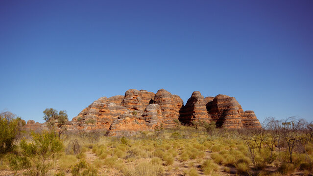 Beehive domes at Purnululu (Bungle Bungles), Western Australia
