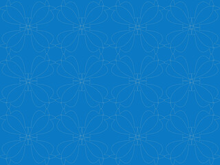 Fototapeta premium seamless pattern with flowers