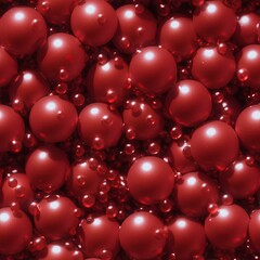 red christmas balls