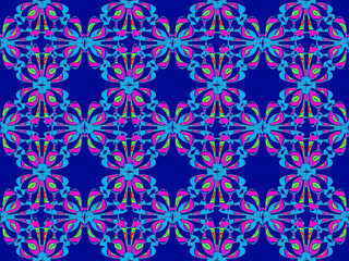 seamless pattern with flowers