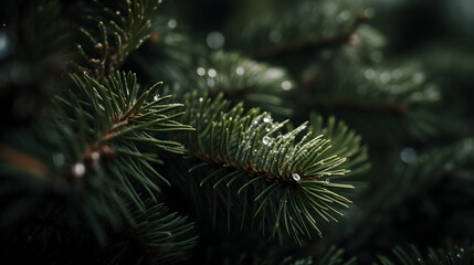 Fototapeta na wymiar Beautiful Christmas tree
