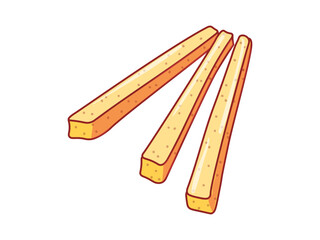 design symbol illustrations of various kinds of cheese, illustrations for templates about cheese, cheese stick