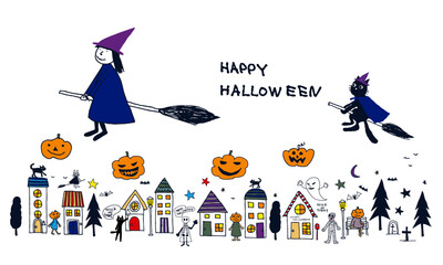 ハロウィンと魔女