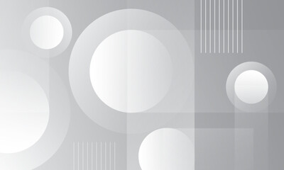 White geometric background. Eps10 vector