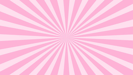 Rays light and pink as background