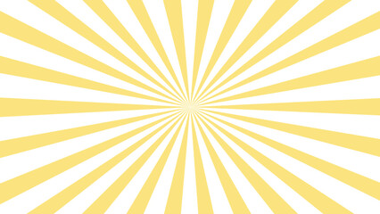 Rays white and yellow as background