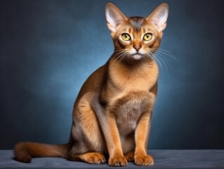 The Abyssinian cat, often referred to as the "Aby" for short, is a popular and unique breed known for its striking appearance