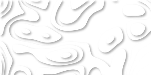 Obraz premium Topographic map. Geographic mountain relief. Abstract lines background paper texture Imitation of a geographical map shades .Topographic contour lines vector map seamless pattern vector illustration.