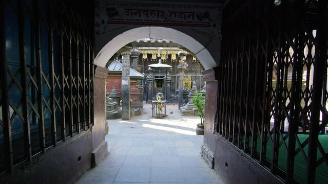 Buddhist temple. Machendra Nath temple, Jana Baha Katmandu Nepal
