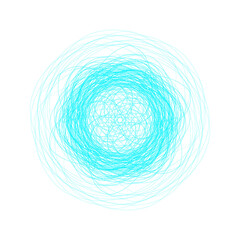 abstract background with circles, rasengan naruto