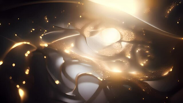 Delicate tendrils of crystallized stardust branch out in a mesmerizing fractal pattern, forming a celestial labyrinth that beckons curiosity and transports the mind to distant galaxies.