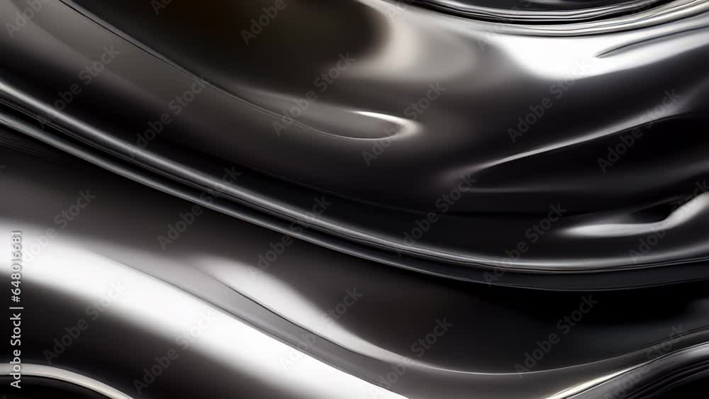 Poster liquid mercury flow a fluidlike metallic substance flows and morphs in random patterns, resembling t