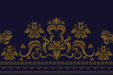 beautiful seamless ikat motif