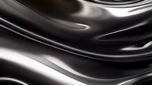 Liquid Mercury Flow A fluidlike metallic substance flows and morphs in random patterns, resembling the movement of mercury. Its reflective nature catches the light, creating a stunning display