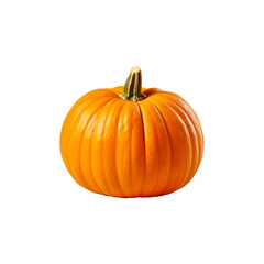 Pumpkin isolated on white PNG transparent background