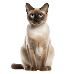 Tonkinese_cat_cute_whole_body_no_shadow_highest_resol