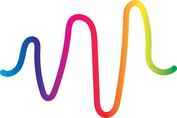 Sound waves logo  vector illustration