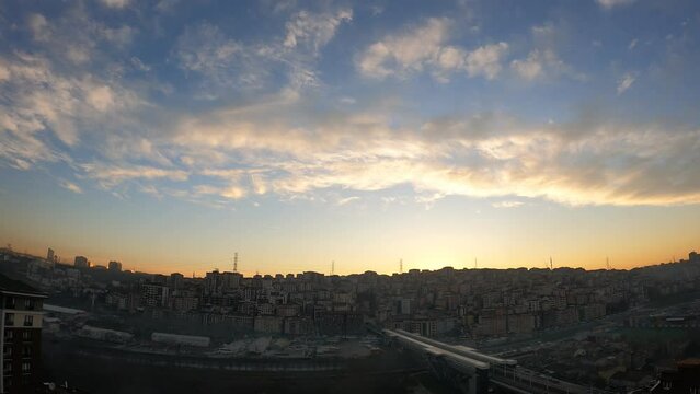 sunrise timelapse from Istanbul