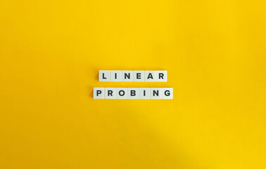 Linear Probing Term. Collision Handling Technique.
