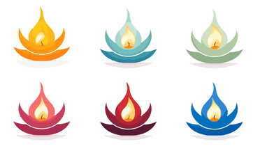 Diwali diya vector illustration