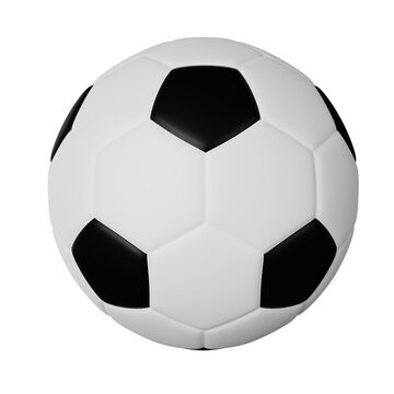 Football 3D Icon Illustration