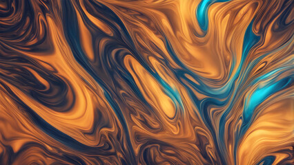 Liquid Abstract Background - 648029236