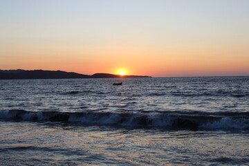 Obraz premium Couchés de Soleil en Corse
