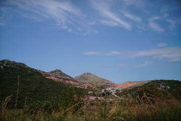 landscape in the mountains