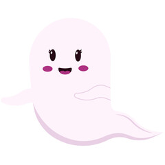 Halloween Ghost Illustration