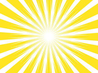 Fototapeta premium ギザギザの集中線jagged concentrated lines＃effect line＃concentration line