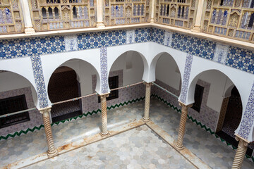 Interior of the Palais des Rais, known as Bastion 23. Historical monument in Algiers, Alger,...