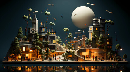 Balancing Work and Life, Diverse Individuals, harmony, work-life harmony, diverse individuals, professional lifestyle, personal life, work-life management, Created using generative AI