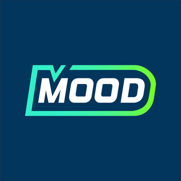 Logo pour marque de sport, mood, energy, logo sportif de couleur vives pour v&ecirc;tements.
