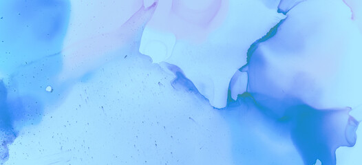 Fototapeta na wymiar Pastel Flow Splash. Abstract Ink Stains Marble.