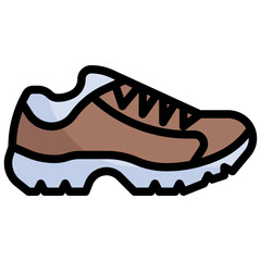 SHOES filled outline icon,linear,outline,graphic,illustration