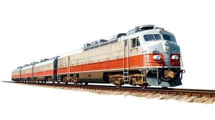 train on the railway