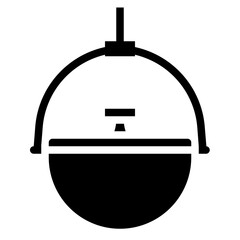 CAULDRON filled outline icon,linear,outline,graphic,illustration