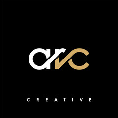ARC Letter Initial Logo Design Template Vector Illustration