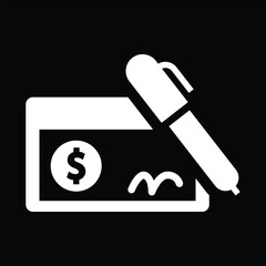 Edit Card - credit card icon with dollar sign
