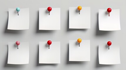 set of sheets with clips