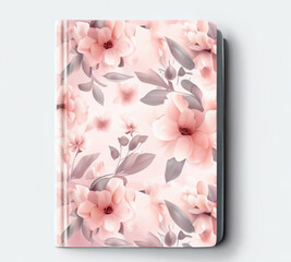 Floral notebook.