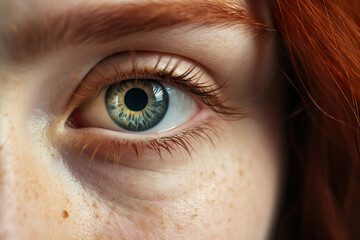 Photorealistic eye closeup 3d render 6