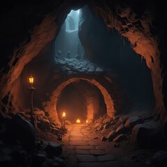 Nature's Serenity: A Landscape Painting