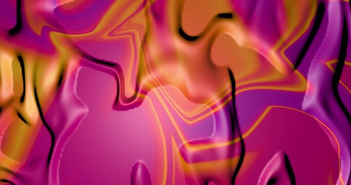 Abstract turbulence motion background. Turbulent liquid color background 4k video.