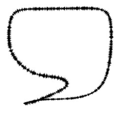 speech clouds chat bubble icon.