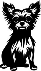 Chorkie Flat Icon