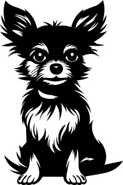 Chorkie Flat Icon